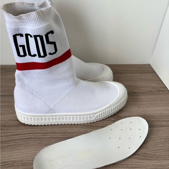 GCDS High Top Sock Like Knitted Sneakers Trainers Boot Sz 6 US - Picture 7 of 8